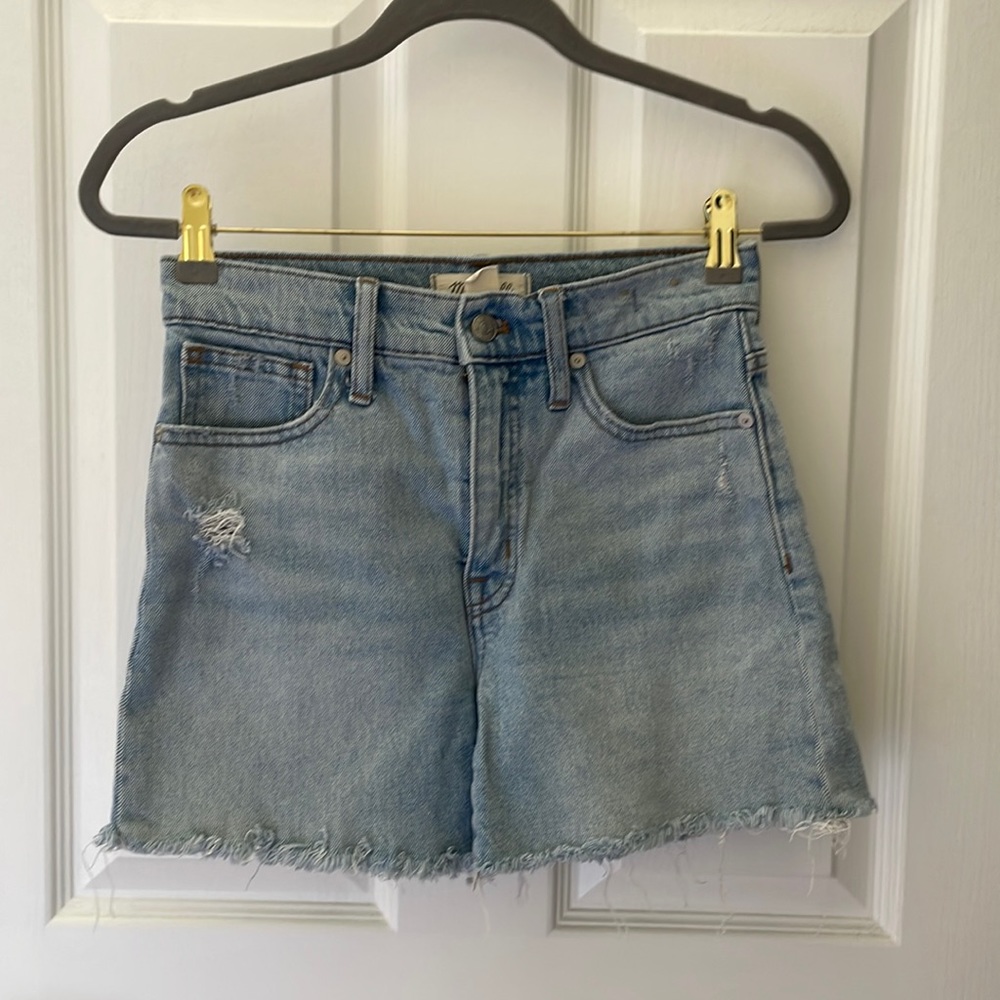 Madewell High Rise Denim Shorts